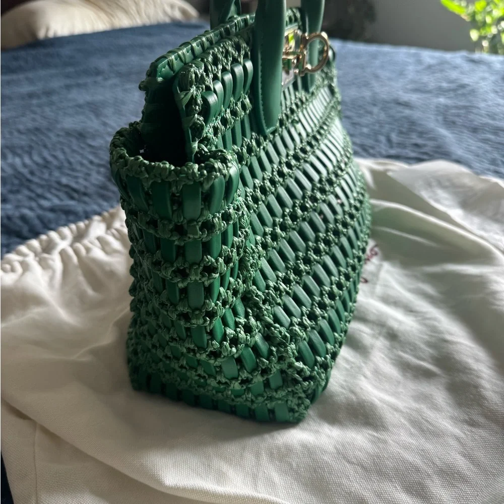 Salvatore Ferragamo Woven Handbag - Picture 3 of 11